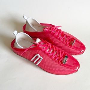 melissa love system lace up sneakers